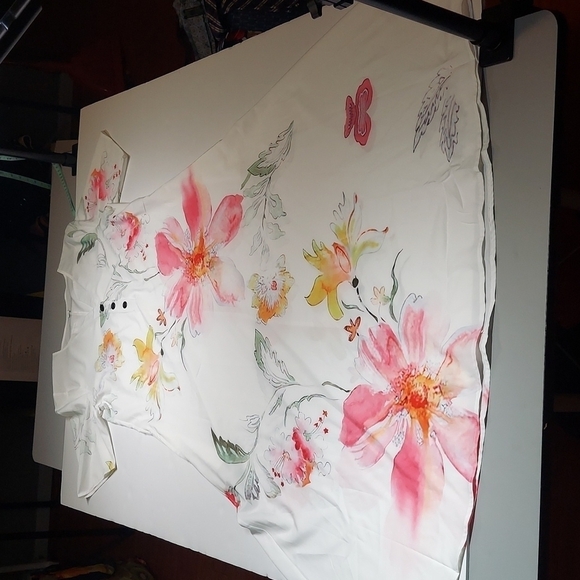 Floral Maxi Dress Size M - Picture 1 of 10